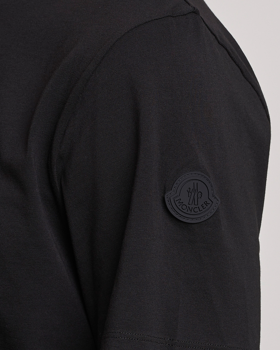Homme | T-shirts | Moncler | Lettering T-Shirt Black