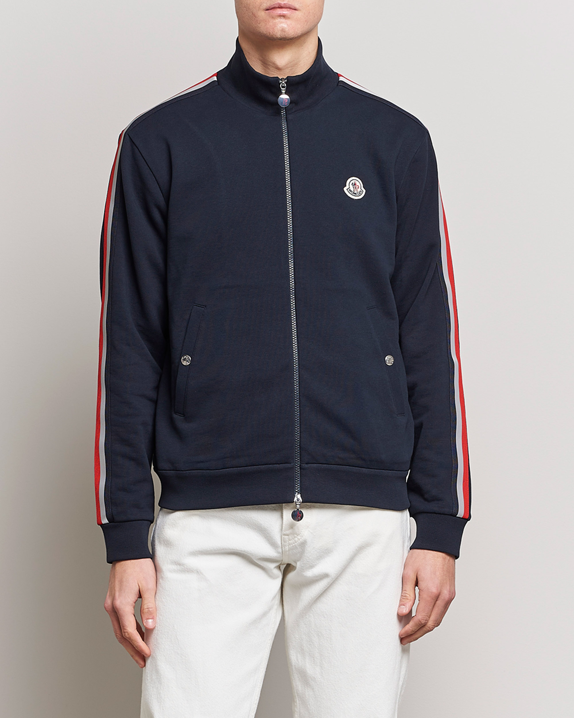 Homme | Pulls Et Tricots | Moncler | Zip Cardigan Navy