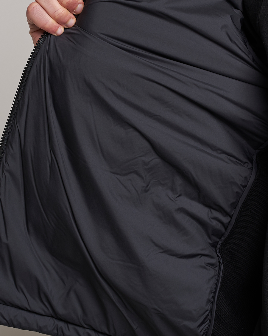 Homme | Pulls Et Tricots | Moncler | Zip Padded Cardigan Black