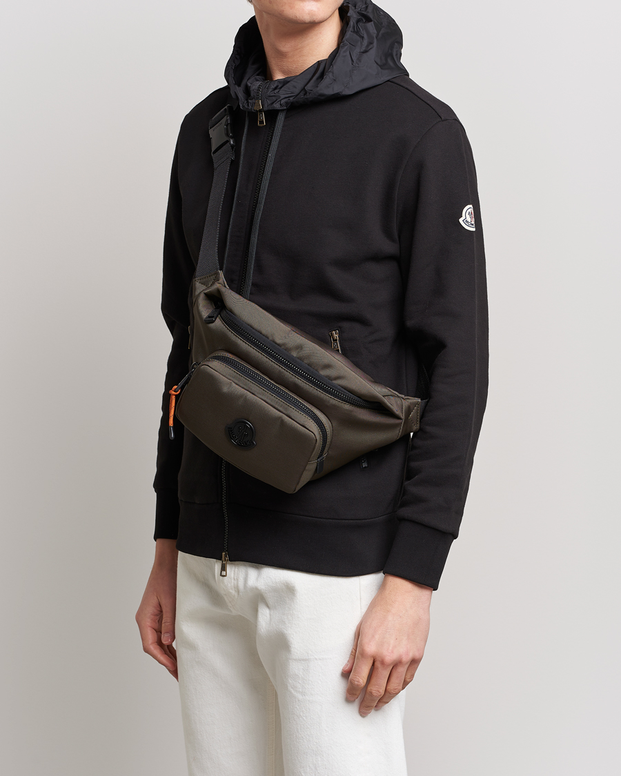 Homme | Moncler Durance Belt Bag Olive | Moncler | Durance Belt Bag Olive