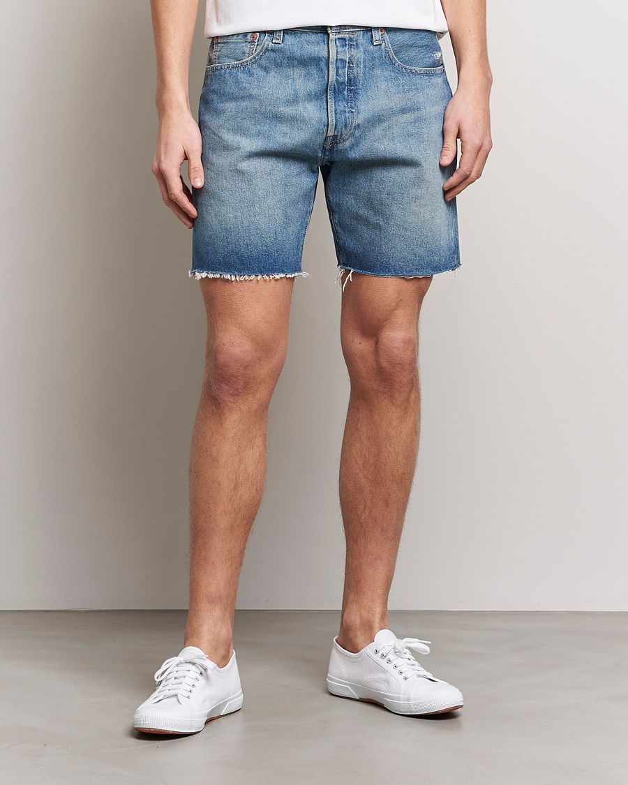 Homme | Shorts | Levi's | 501 93 Denim Shorts Medium Indigo Stonewash