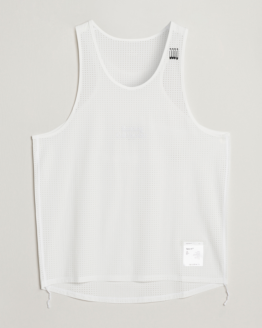 Homme | T-shirts | Satisfy | Space-O Singlet White