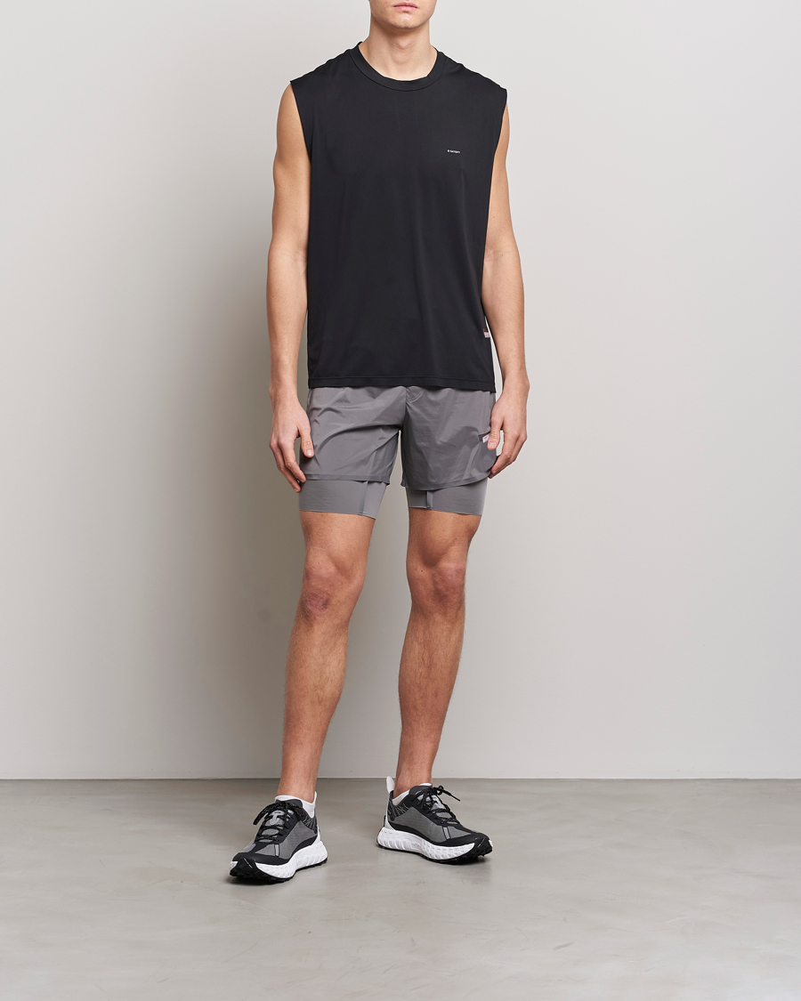 Homme | T-shirts | Satisfy | AuraLIte Muscle Tee Black