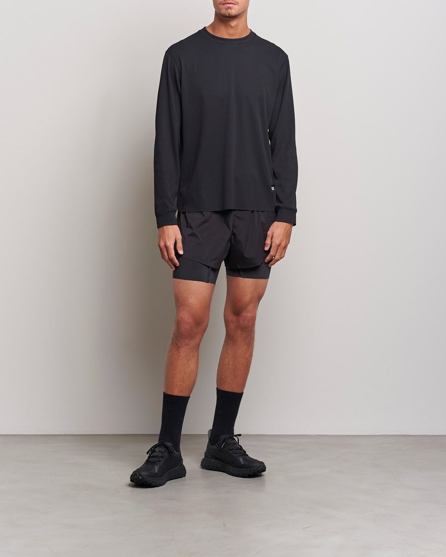 Homme | T-shirts | Satisfy | Aura3D Base Layer Black