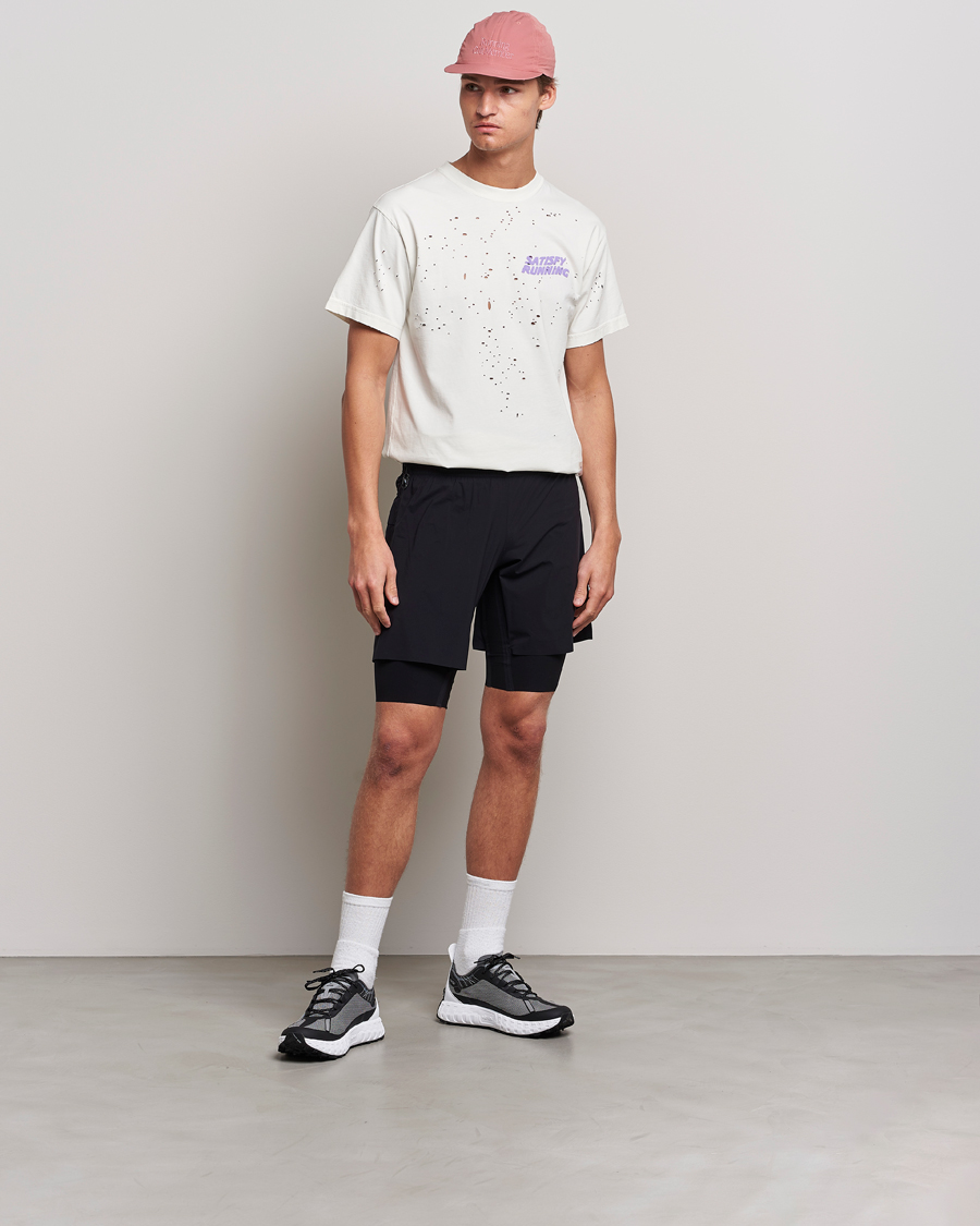 Homme | Shorts | Satisfy | Justice 10 Inch Trail Shorts Black