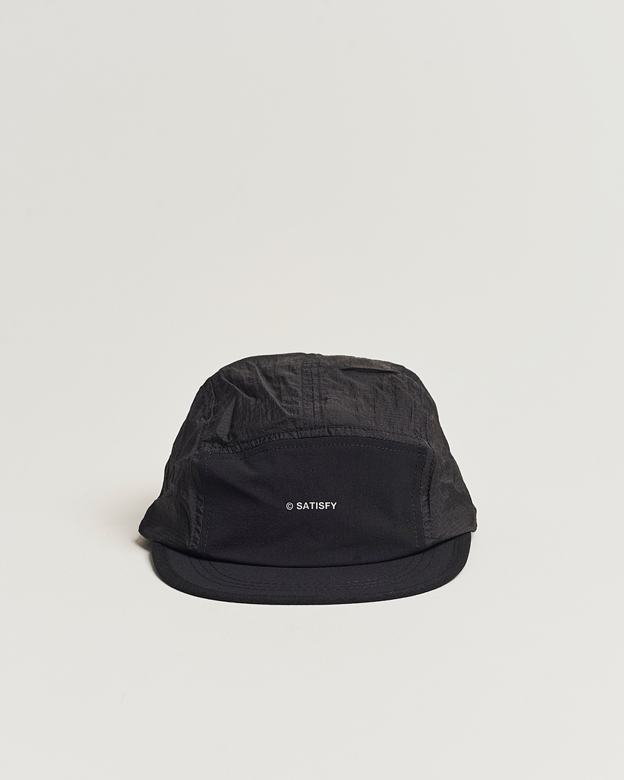 Homme | Satisfy Rippy Trail Cap Black | Satisfy | Rippy Trail Cap Black