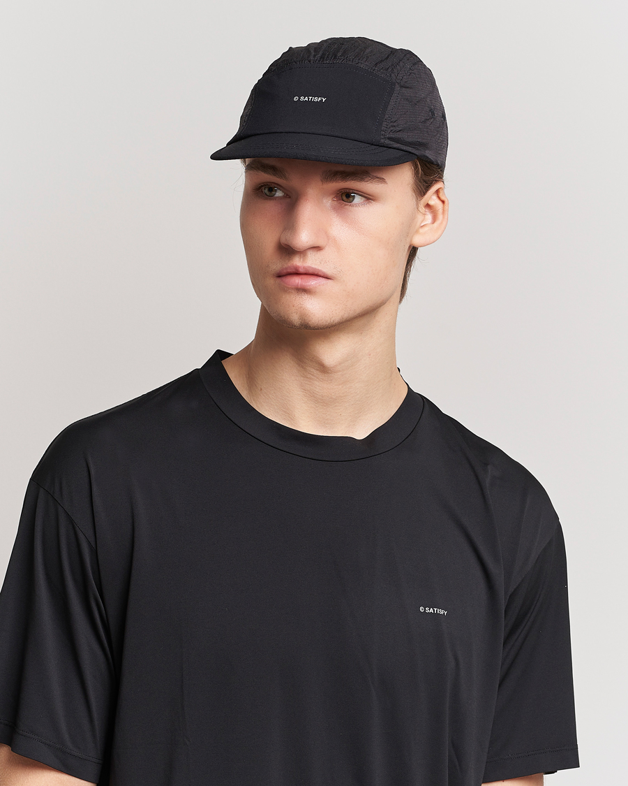 Homme | Satisfy Rippy Trail Cap Black | Satisfy | Rippy Trail Cap Black