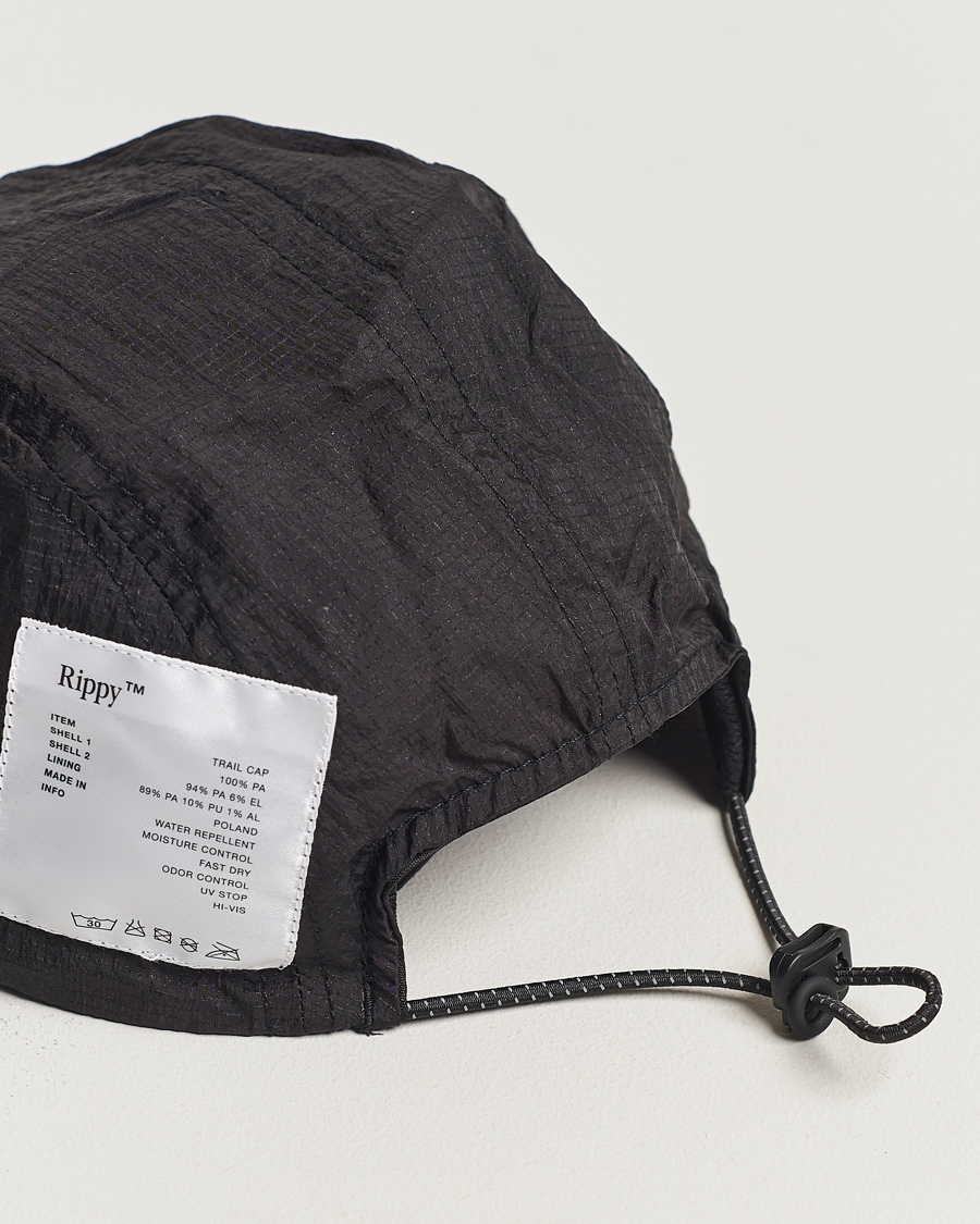 Homme | Satisfy Rippy Trail Cap Black | Satisfy | Rippy Trail Cap Black