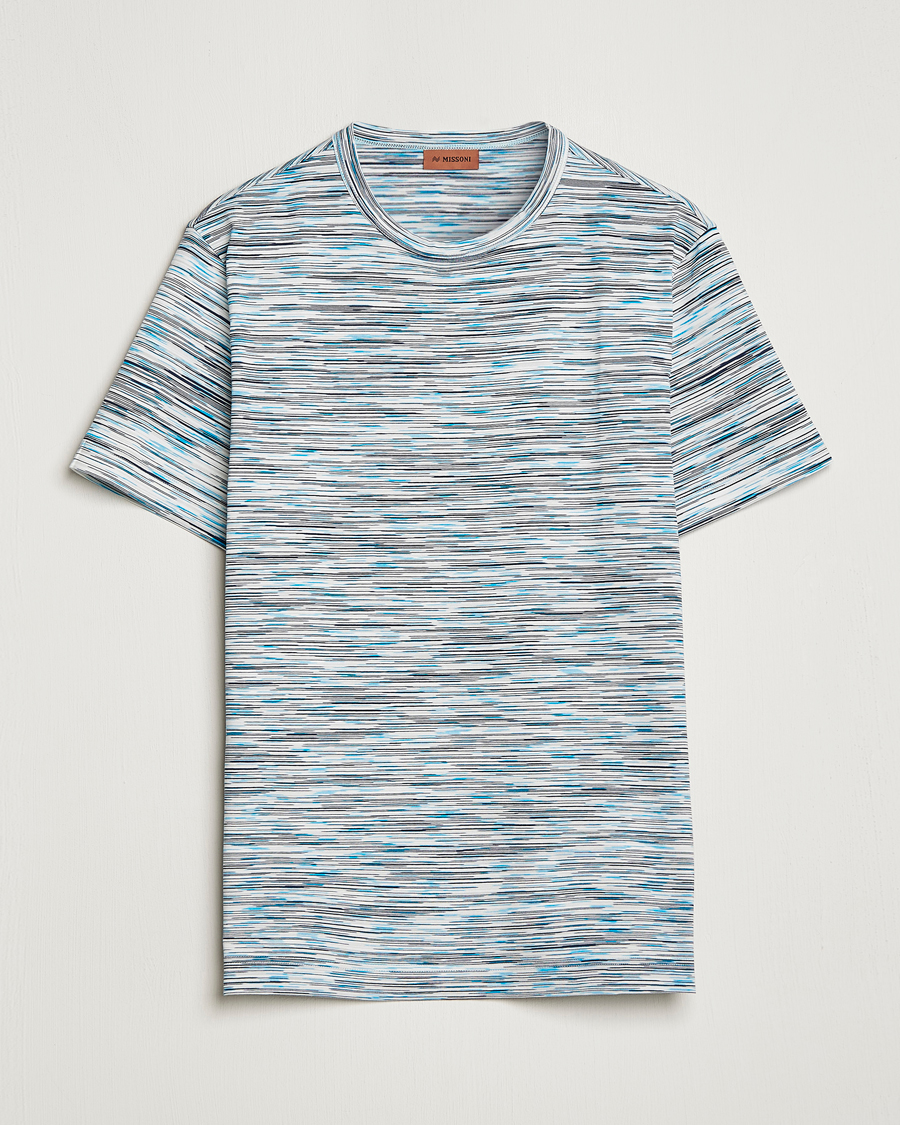 Homme | T-shirts | Missoni | Fiammato T-Shirt Light Blue