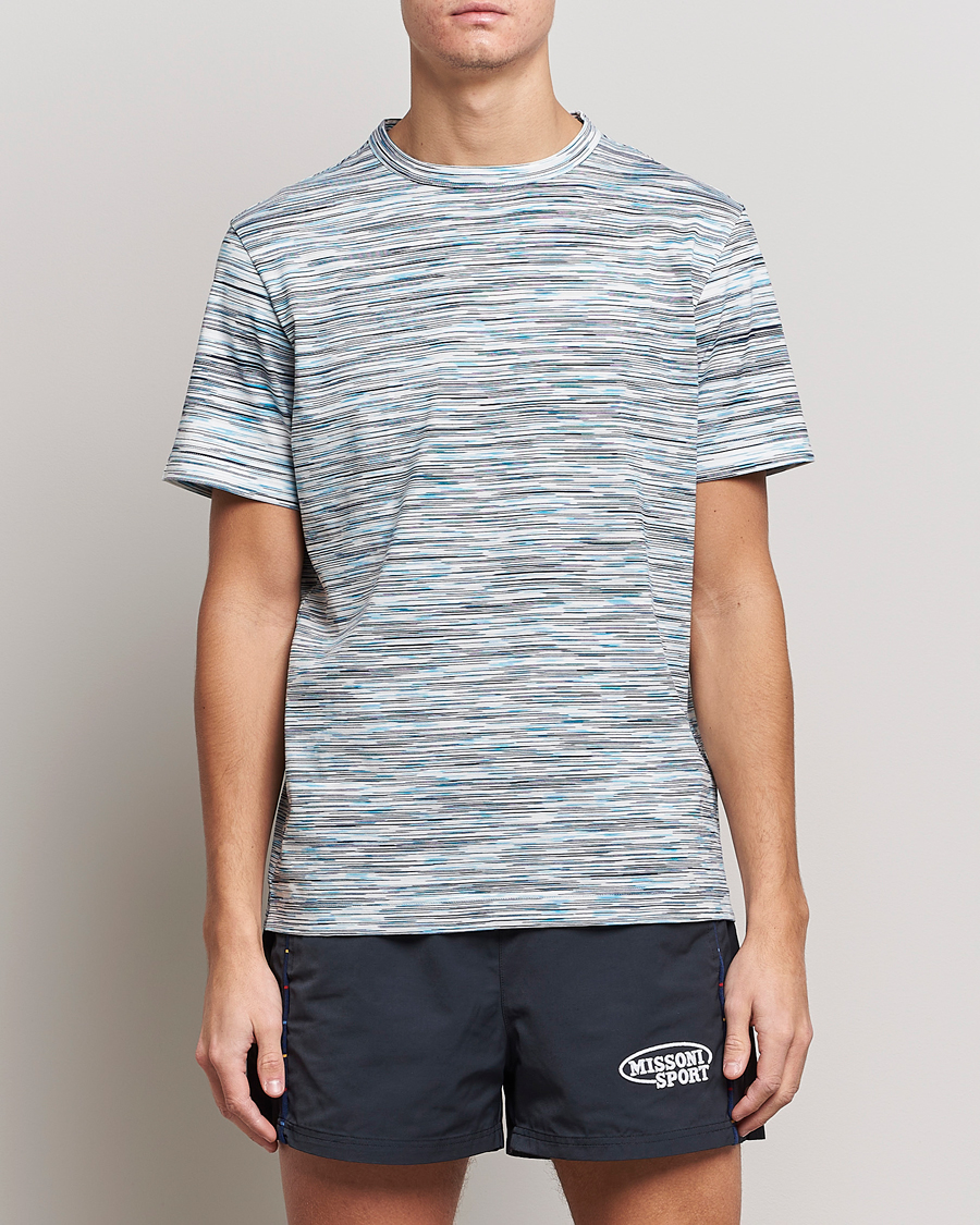 Homme | T-shirts | Missoni | Fiammato T-Shirt Light Blue