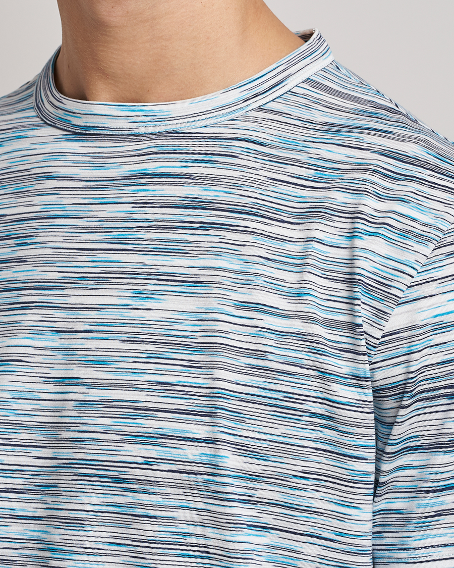 Homme | T-shirts | Missoni | Fiammato T-Shirt Light Blue