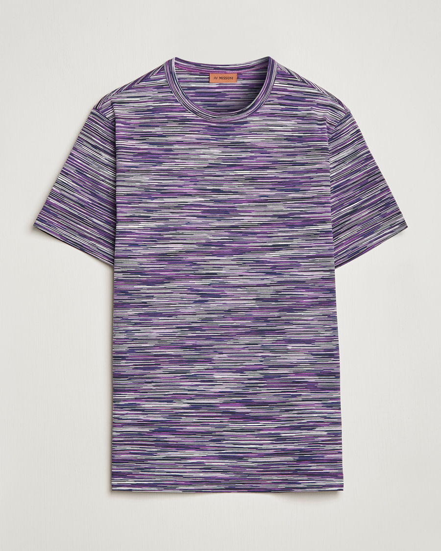 Homme | T-shirts | Missoni | Fiammato T-Shirt Violet