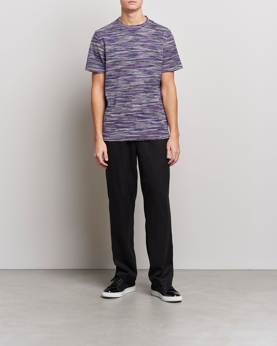 Homme | T-shirts | Missoni | Fiammato T-Shirt Violet