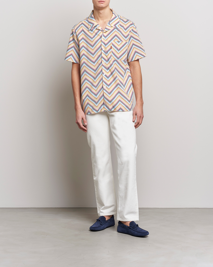 Homme | Chemises | Missoni | Zig Zag Short Sleeve Shirt Multicolor