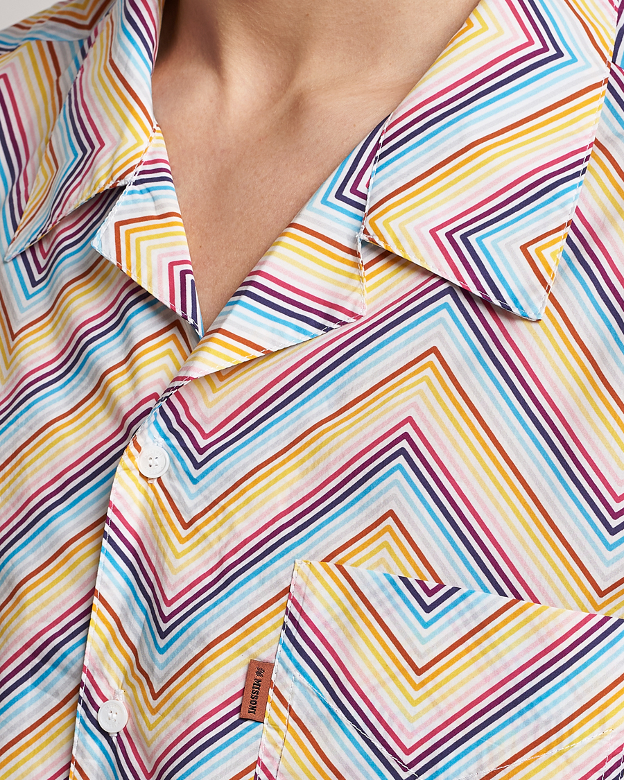Homme | Chemises | Missoni | Zig Zag Short Sleeve Shirt Multicolor