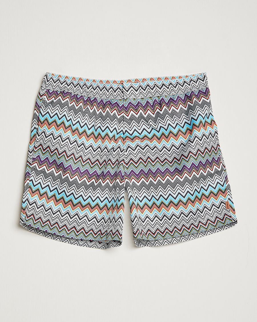Homme | Maillots De Bain | Missoni | Zig Zag Swim Trunks Grey/Violet