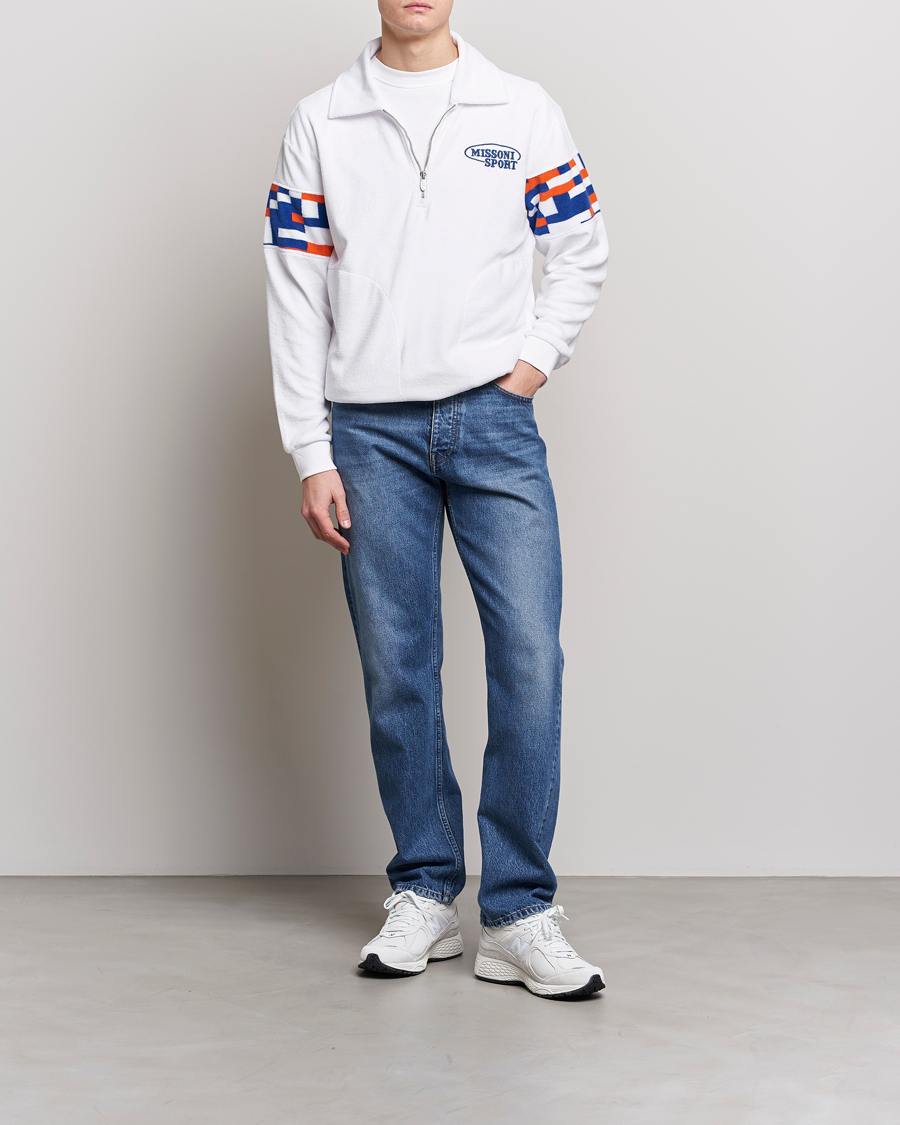 Homme | Pulls Et Tricots | Missoni | Sport Half Zip White