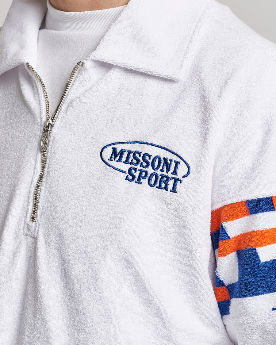 Homme | Pulls Et Tricots | Missoni | Sport Half Zip White