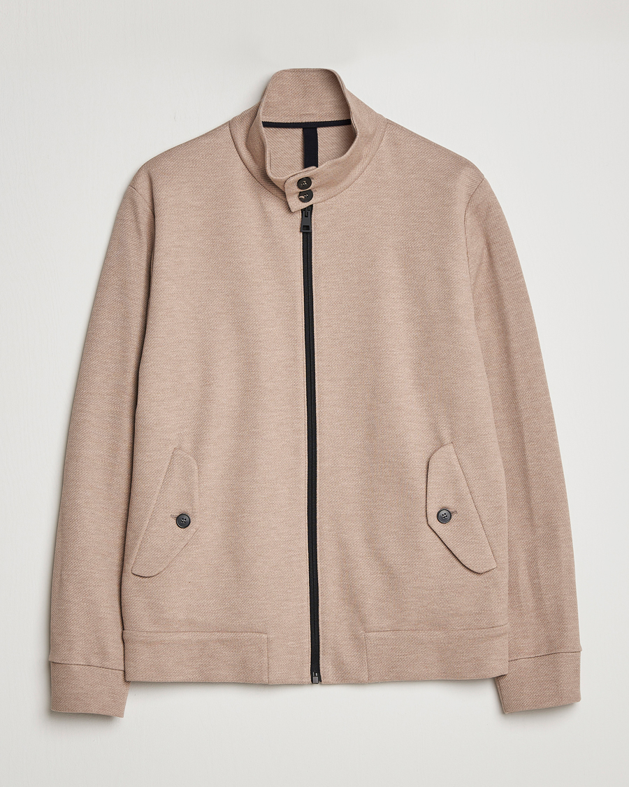 Homme | Manteaux Et Vestes | Harris Wharf London | Loro Piana Cavalry Twill Harrington Jacket Oat