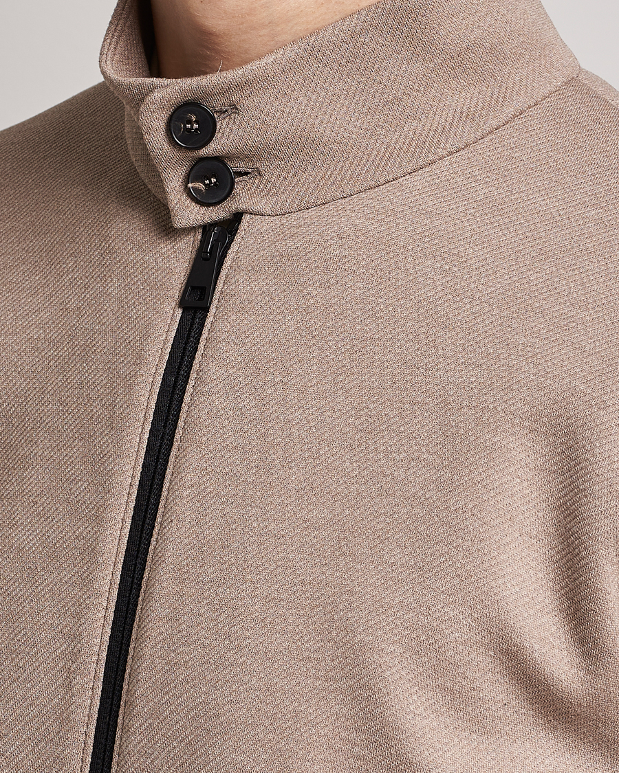 Homme | Manteaux Et Vestes | Harris Wharf London | Loro Piana Cavalry Twill Harrington Jacket Oat