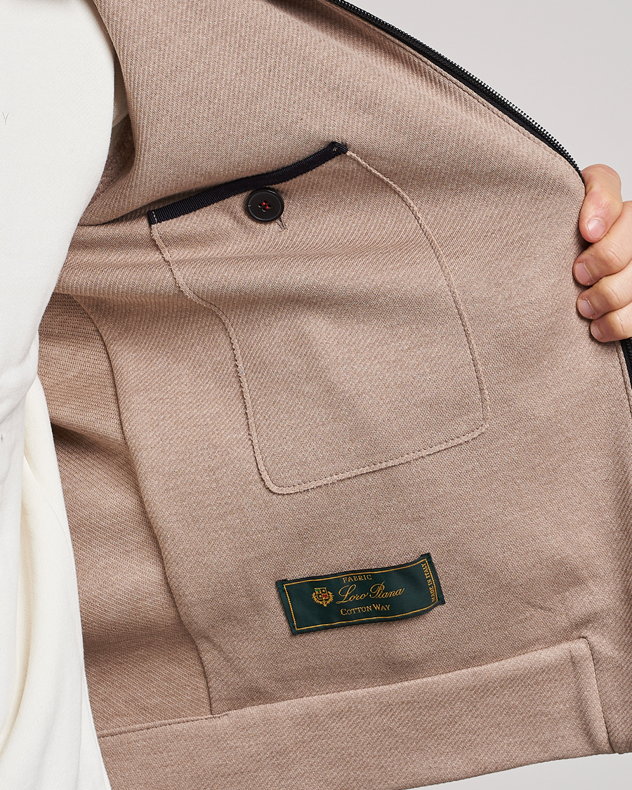 Homme | Manteaux Et Vestes | Harris Wharf London | Loro Piana Cavalry Twill Harrington Jacket Oat