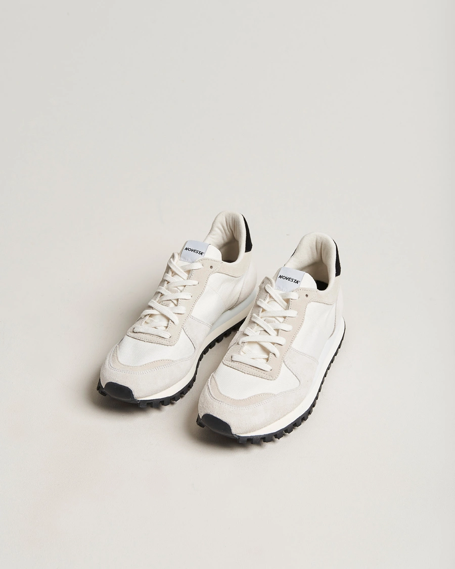 Men | White Sneakers | Novesta | Marathon Trail Running Sneaker White