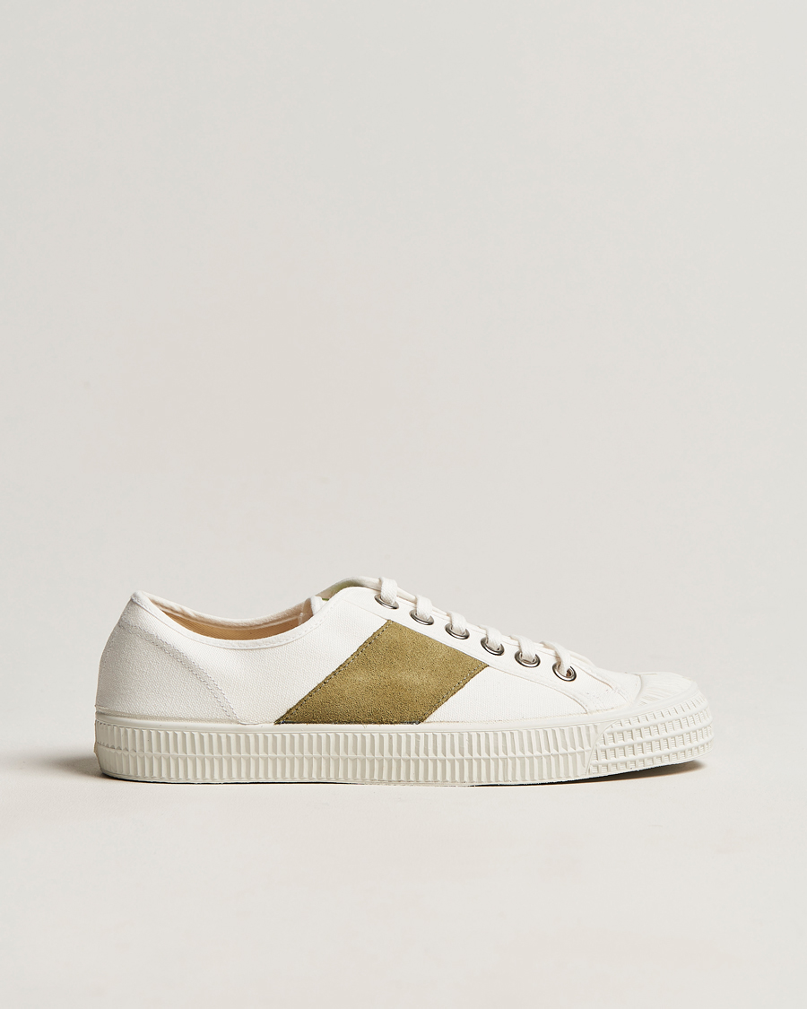 Homme | Novesta Star Master Organic Cotton Sneaker White/Green | Novesta | Star Master Organic Cotton Sneaker White/Green