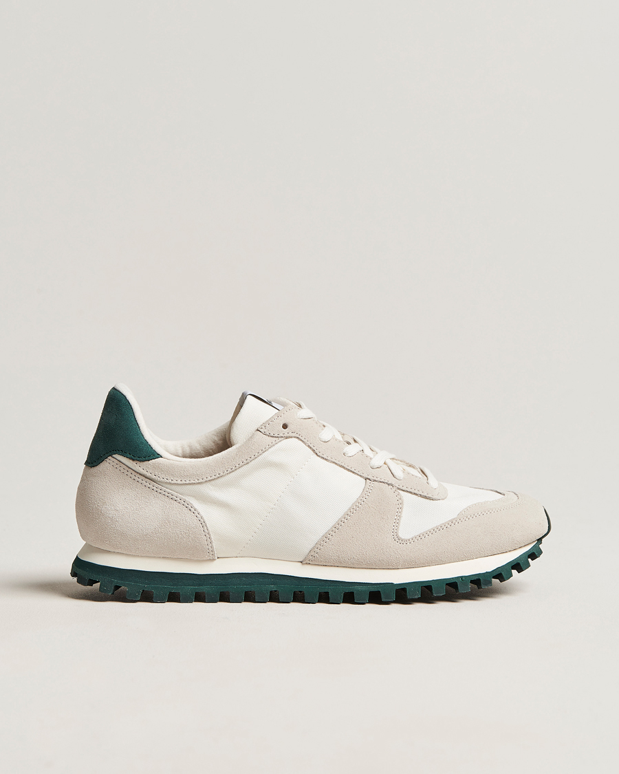 Homme | Novesta Marathon Trail Running Sneaker White/Green | Novesta | Marathon Trail Running Sneaker White/Green