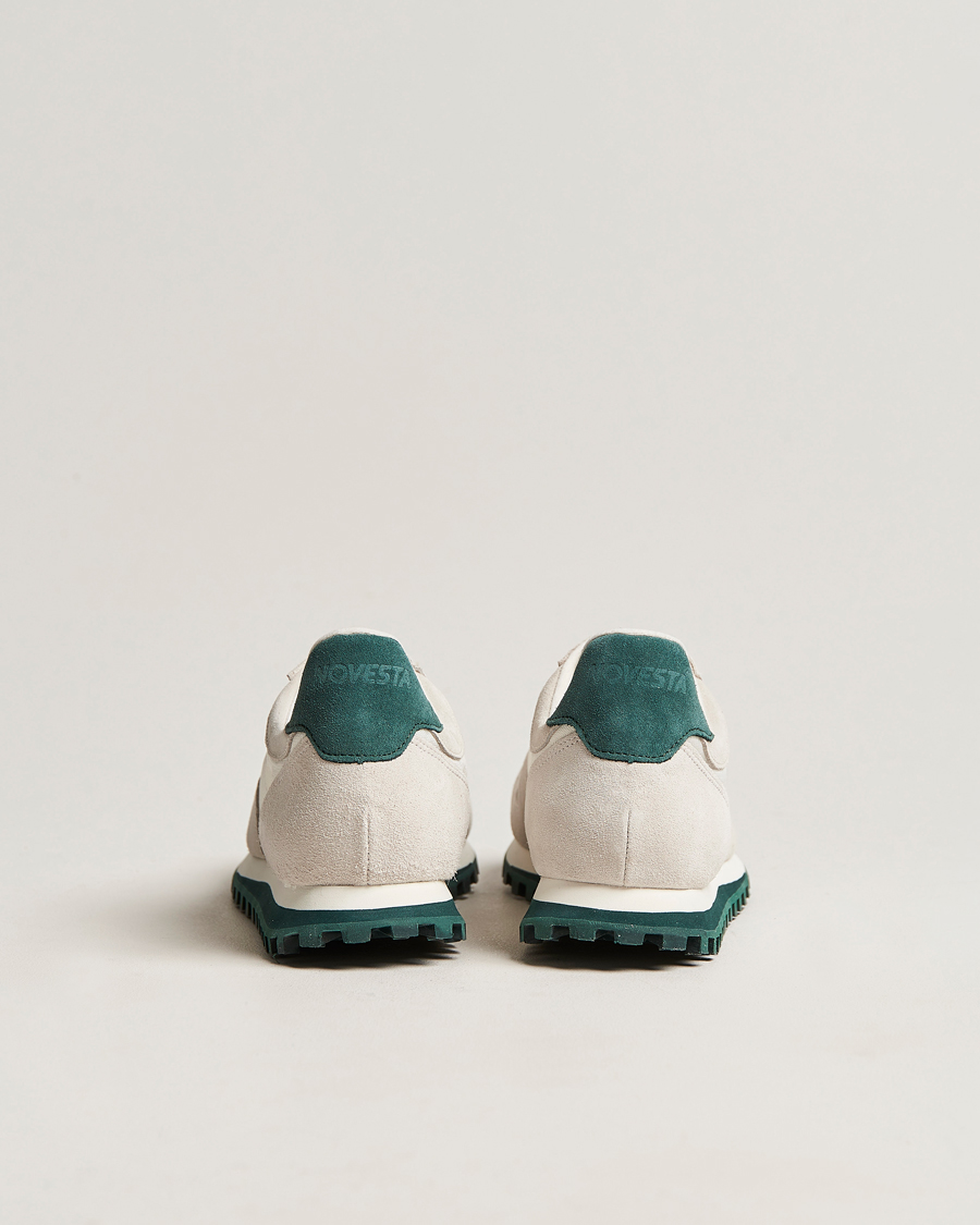 Homme | Novesta Marathon Trail Running Sneaker White/Green | Novesta | Marathon Trail Running Sneaker White/Green