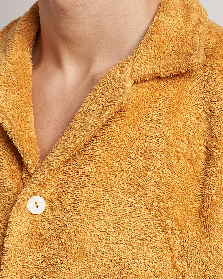 Homme | Chemises | OAS | Cuba Ruggy Shirt Mustard