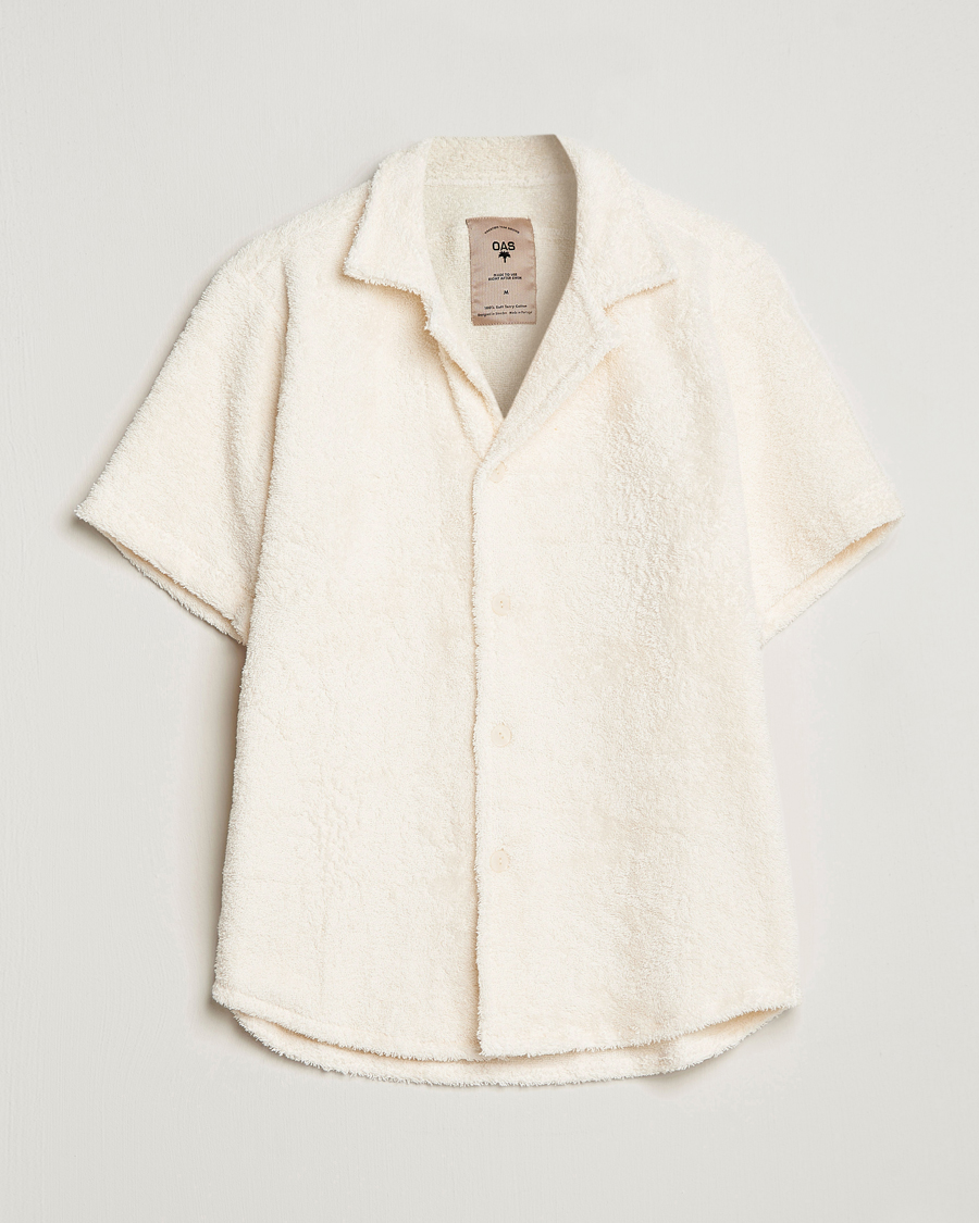 Homme | Chemises | OAS | Cuba Ruggy Shirt Off White