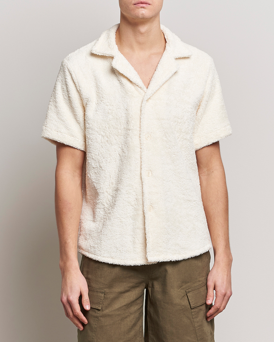 Homme | Chemises | OAS | Cuba Ruggy Shirt Off White