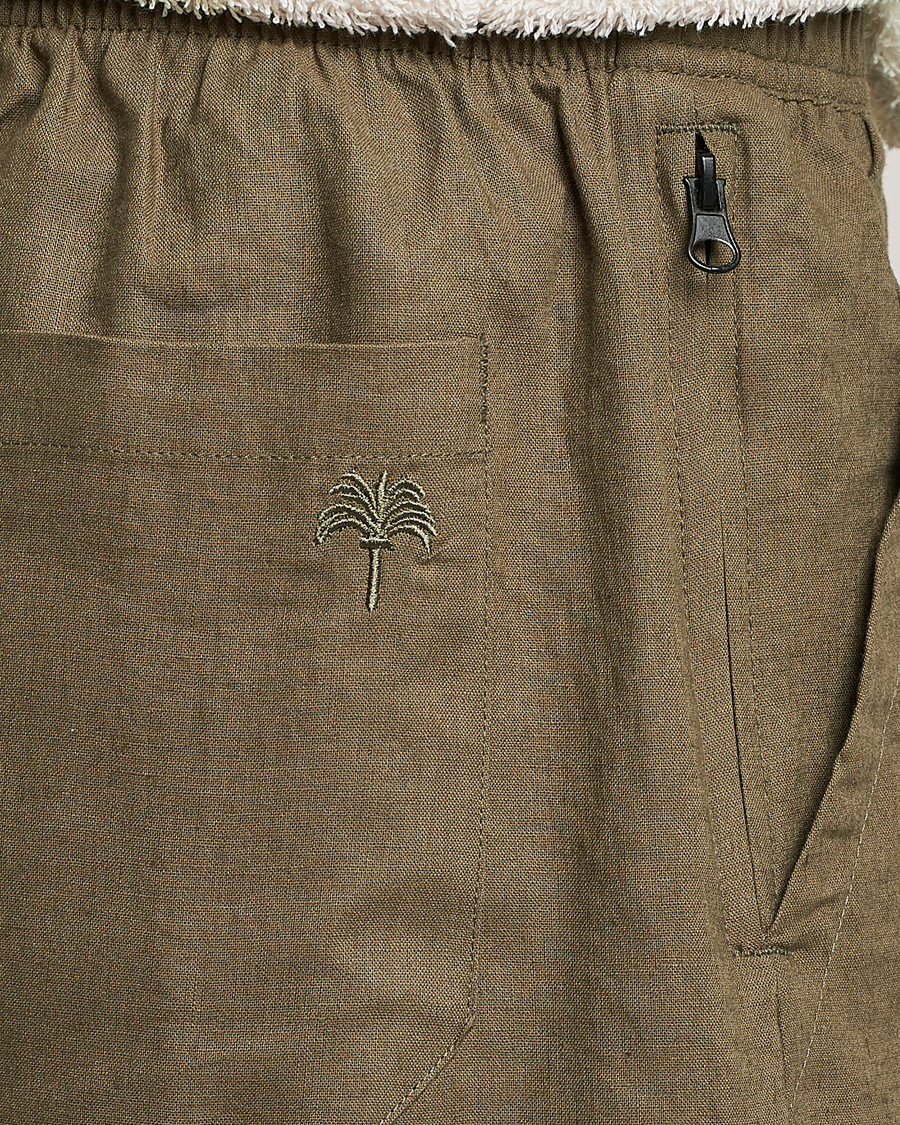 Homme | Shorts | OAS | Cargo Linen Shorts Army