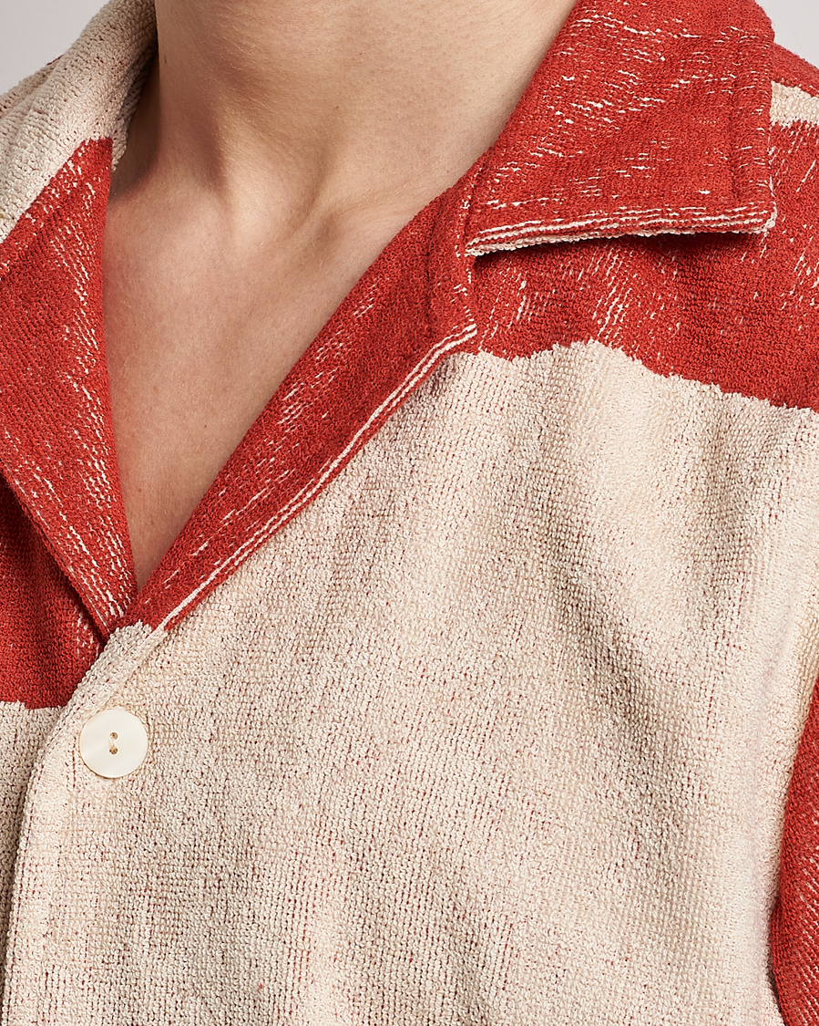 Homme | Chemises | OAS | Terry Cuba Short Sleeve Shirt Amber Dune