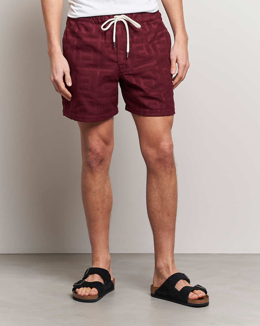 Homme | Shorts | OAS | Terry Shorts Burgundy