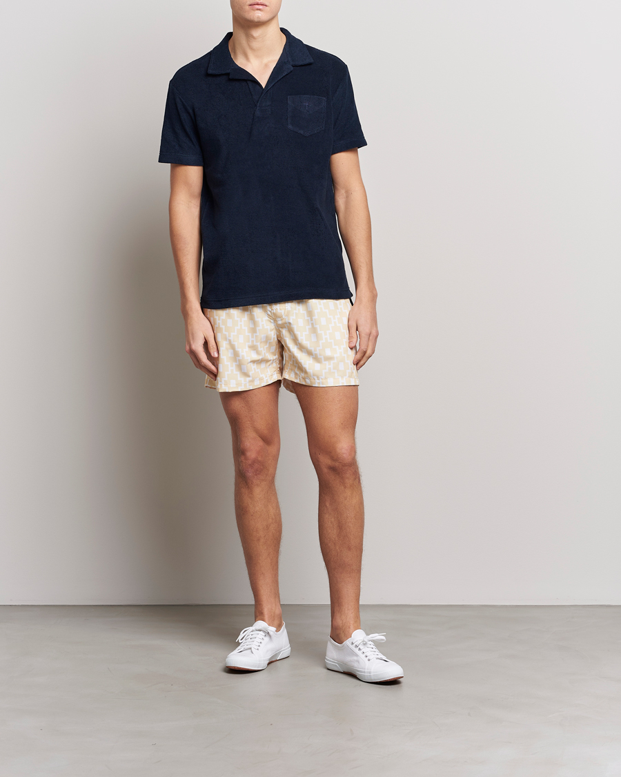 Homme | Maillots De Bain | OAS | Printed Swimshorts Machu