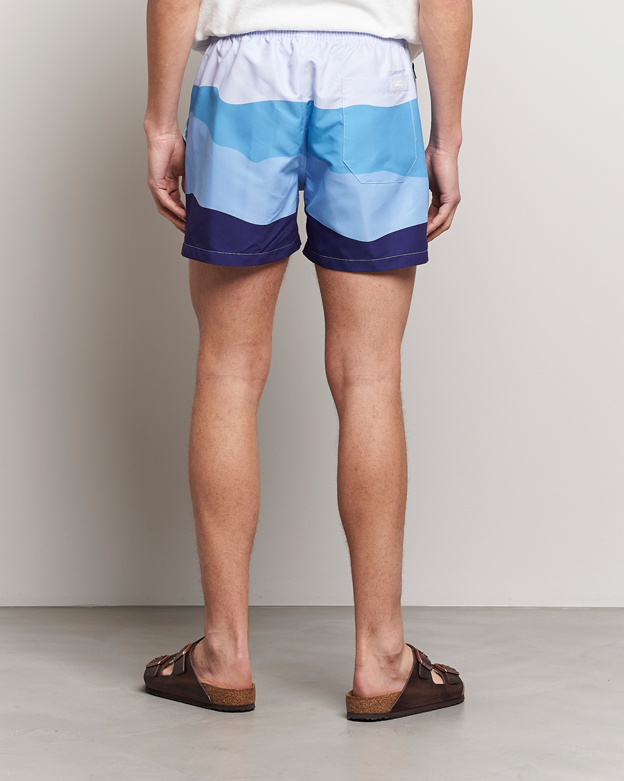 Homme | Maillots De Bain | OAS | Printed Swimshorts Ice Wave