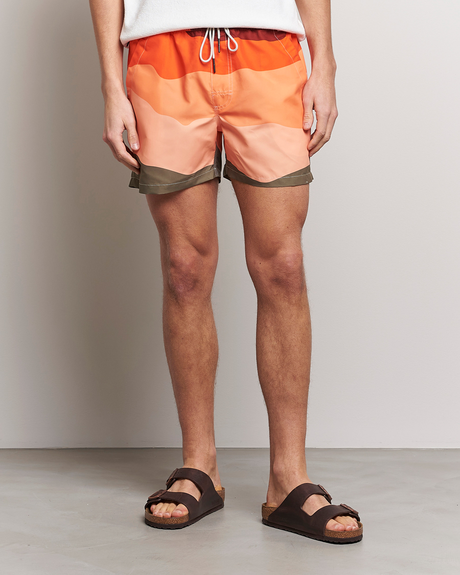 Homme | Maillots De Bain | OAS | Printed Swimshorts Fire Wave