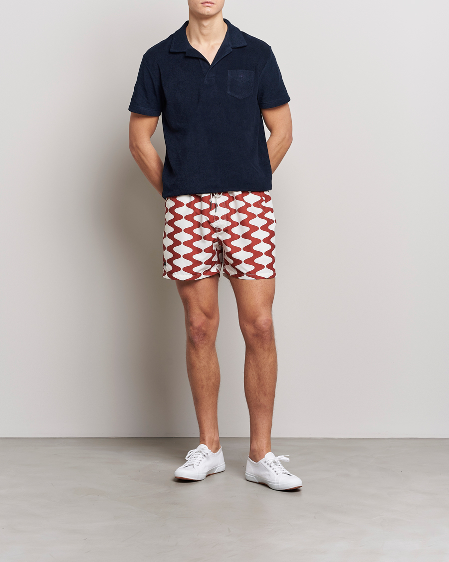 Homme | Maillots De Bain | OAS | Printed Swimshorts Big Lauda