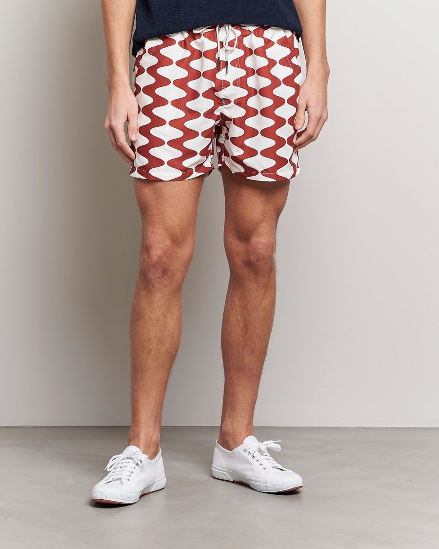 Homme | Maillots De Bain | OAS | Printed Swimshorts Big Lauda