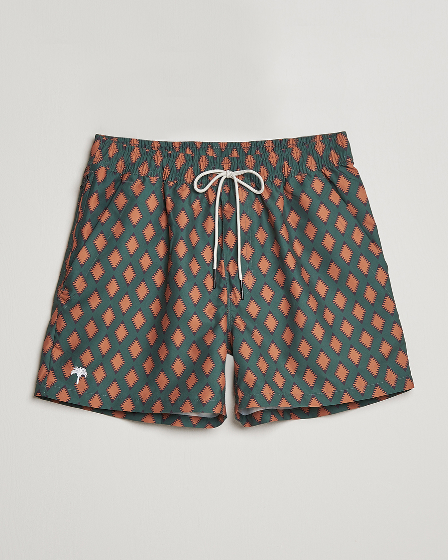 Homme | Maillots De Bain | OAS | Printed Swimshorts Smokin Rustic