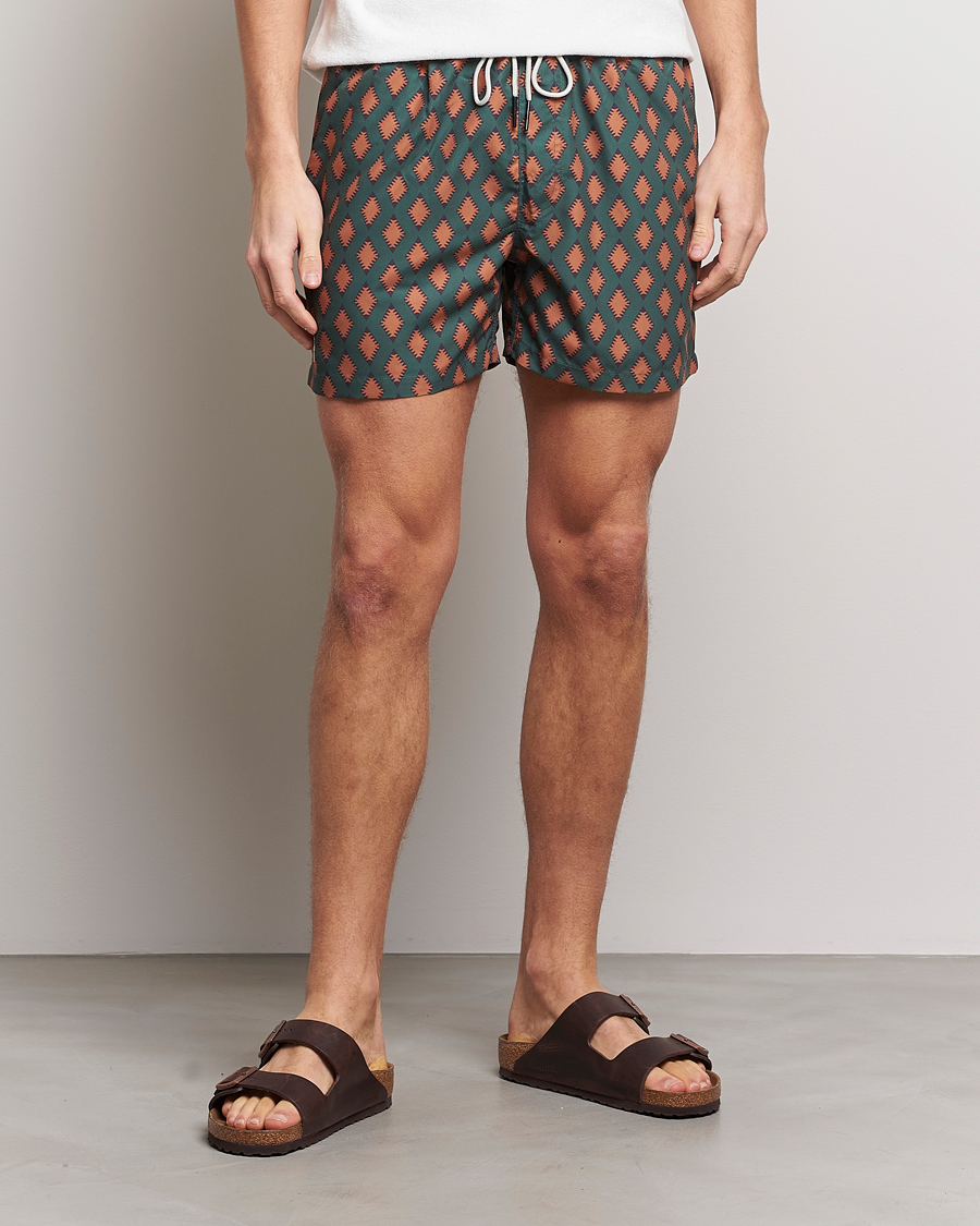 Homme | Maillots De Bain | OAS | Printed Swimshorts Smokin Rustic