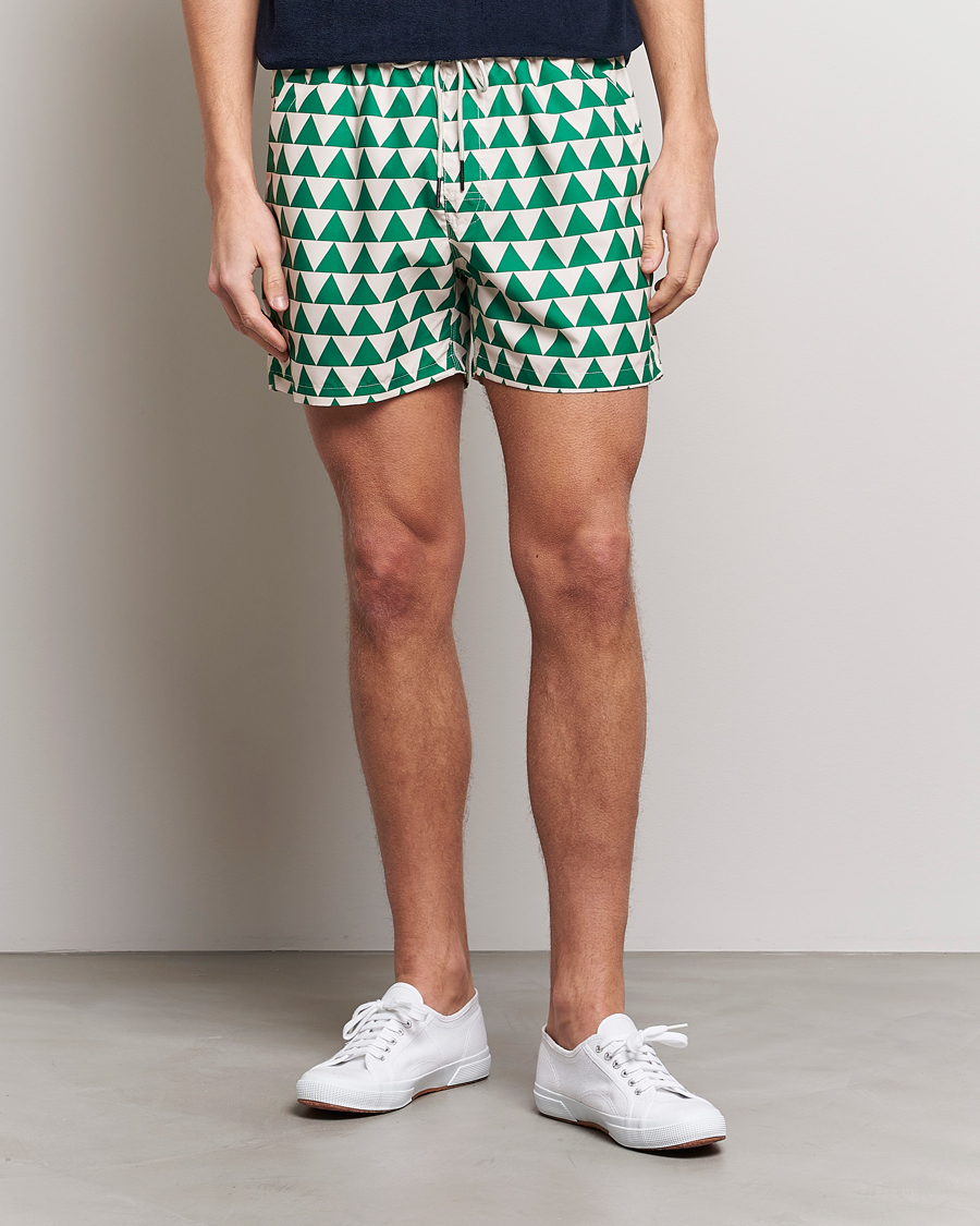 Homme | Maillots De Bain | OAS | Printed Swimshorts Triangle Jungle