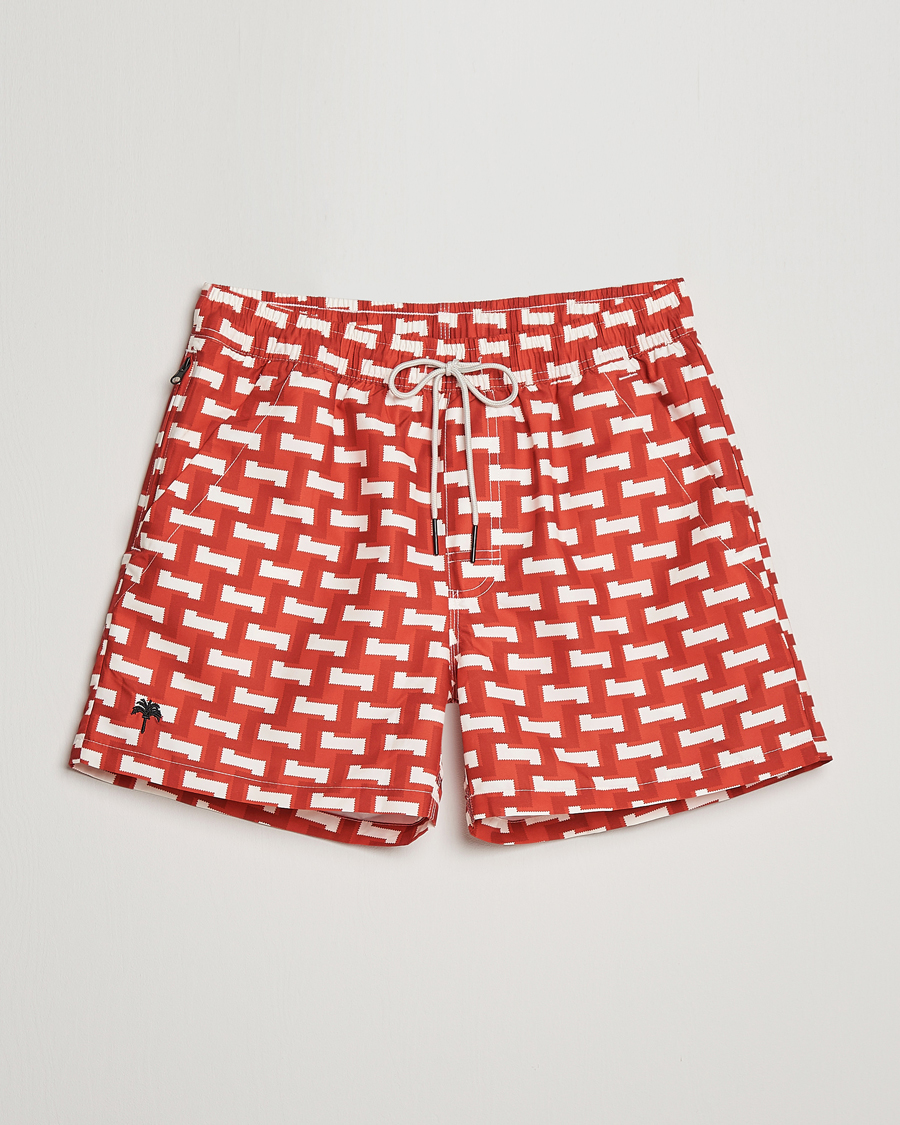 Homme | Maillots De Bain | OAS | Printed Swimshorts Layer Zig