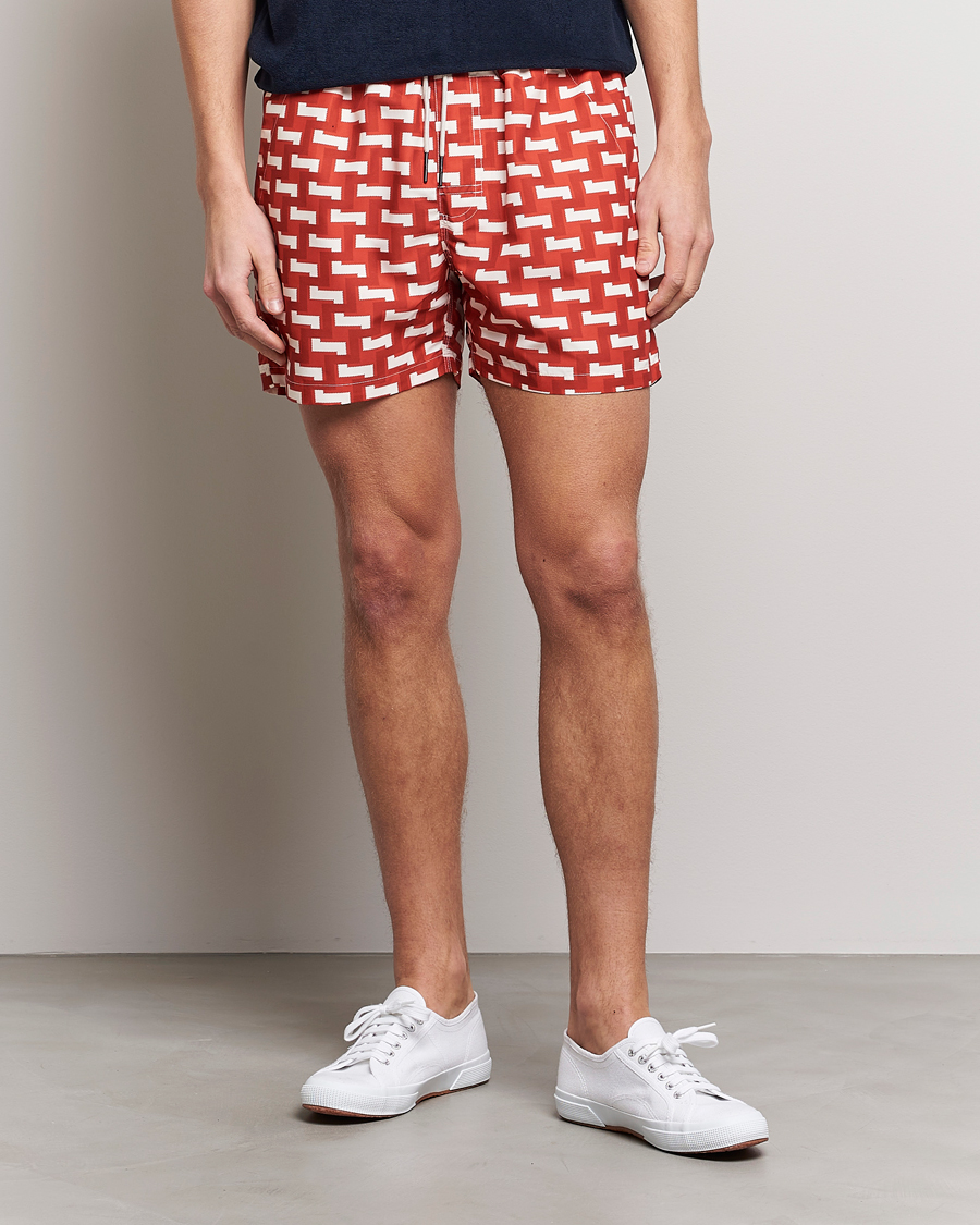 Homme | Maillots De Bain | OAS | Printed Swimshorts Layer Zig