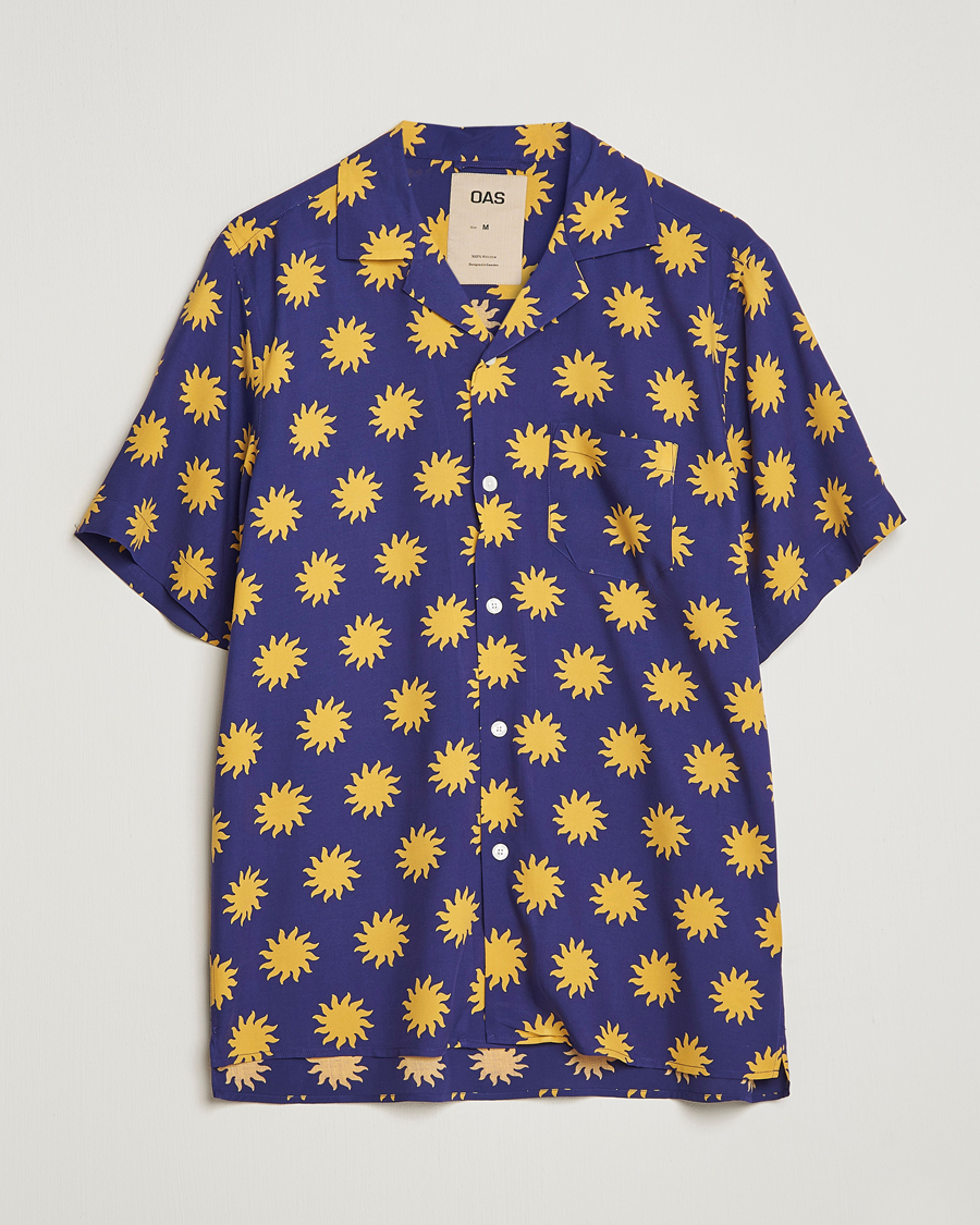 Homme | Chemises | OAS | Viscose Resort Short Sleeve Shirt Sunday Sun