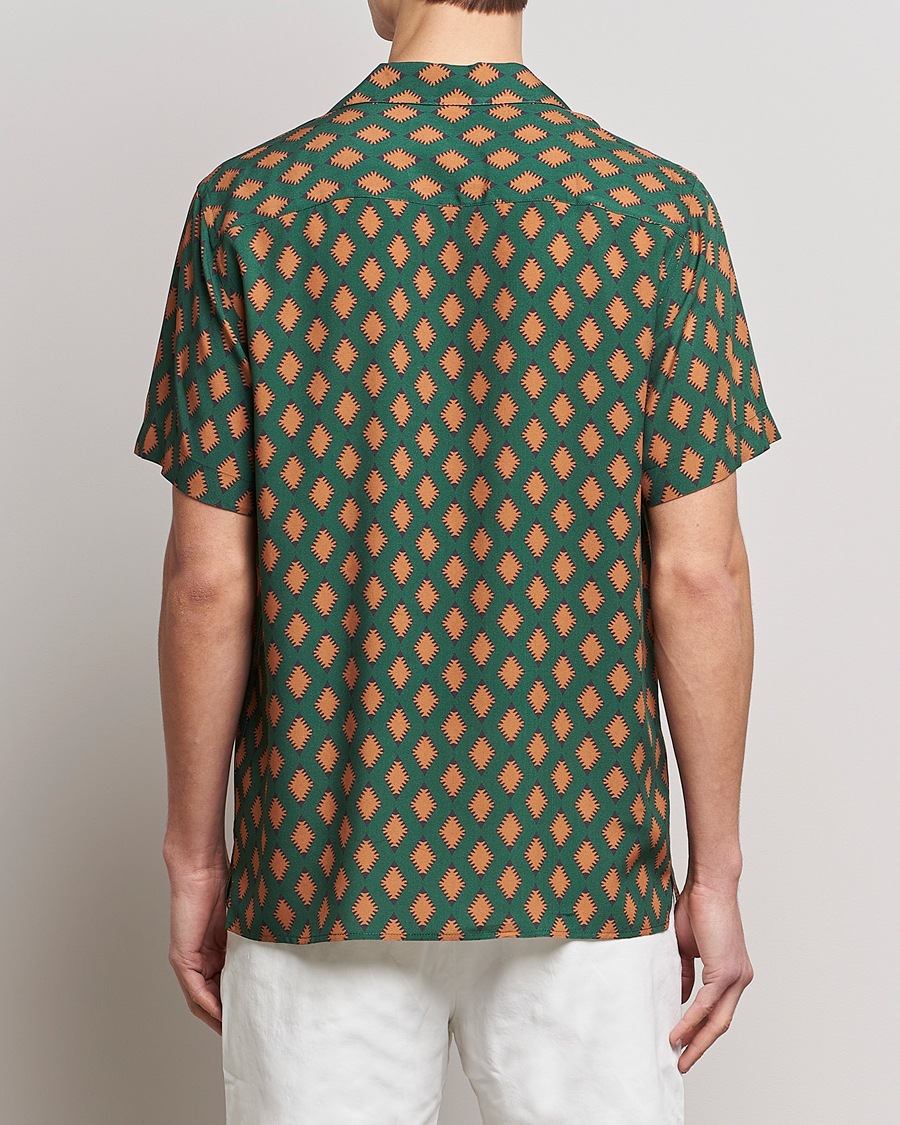 Homme | Chemises | OAS | Viscose Resort Short Sleeve Shirt Smokin Rustic