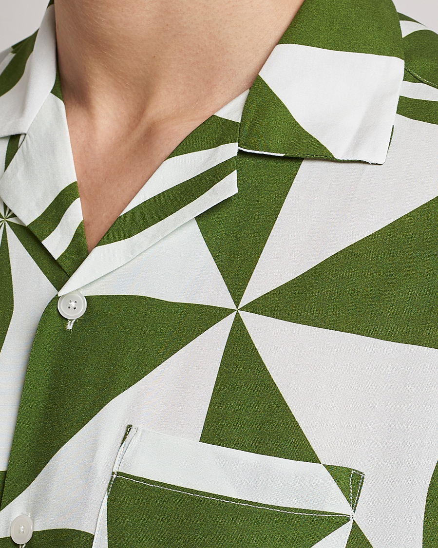Homme | Chemises | OAS | Viscose Resort Short Sleeve Shirt Bloomy Plateau