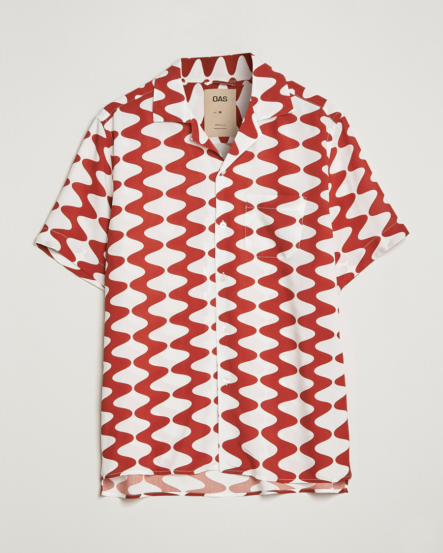 Homme | Chemises | OAS | Viscose Resort Short Sleeve Shirt Big Lauda