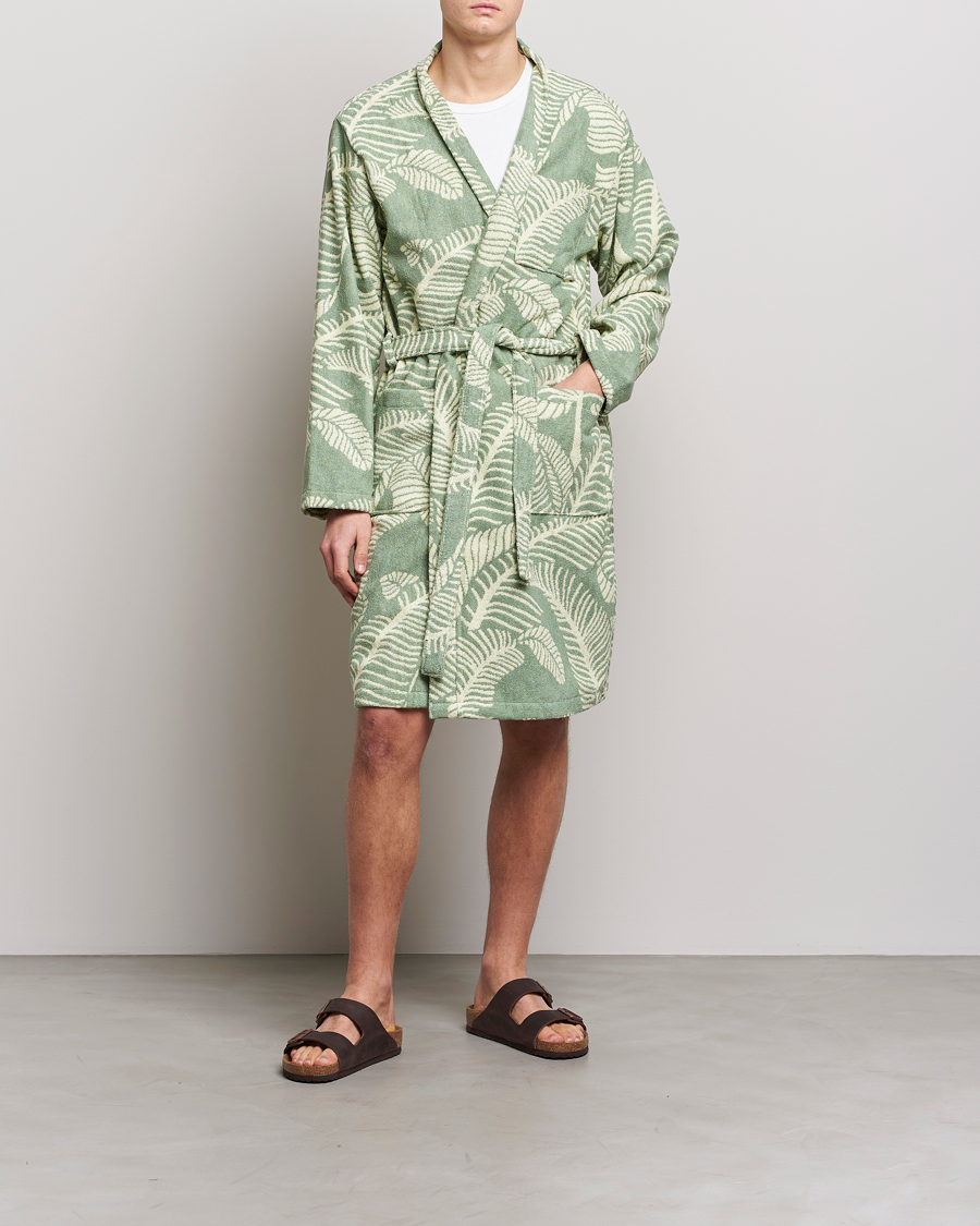 Homme | Peignoirs Et Pyjamas | OAS | Terry Robe Banana Leaf